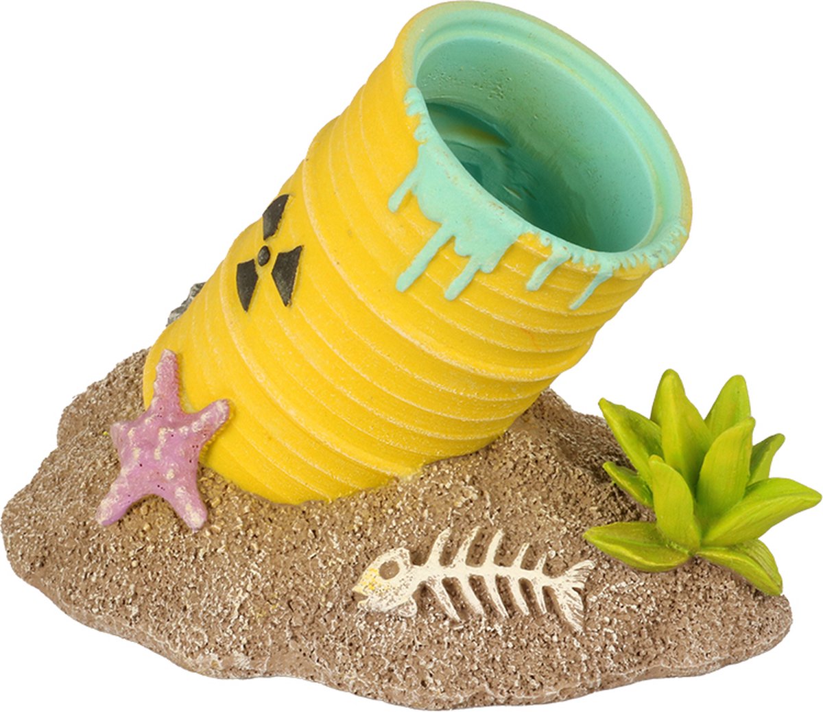 Barril radiactivo Aqua della m - 13x8x9cm multicolor