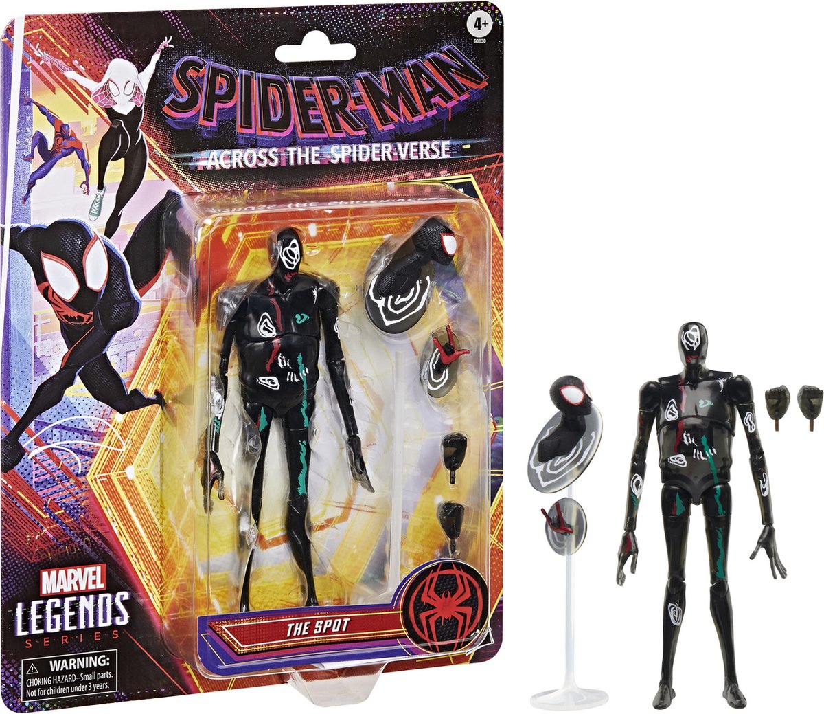 Hasbro Spider-Man: Across The Spider-Verse Marvel Legends Action Figure The Spot Action Figure da 15 cm