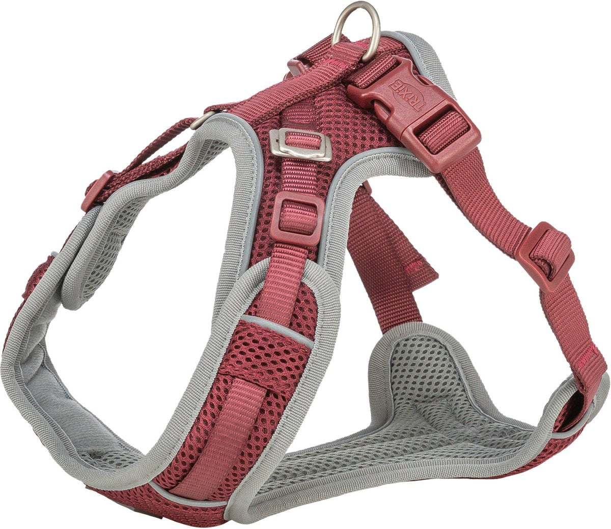 Trixie arnés para perros - sangría premium flexmesh - transpirable, ajustable, m 58-80x2 cm