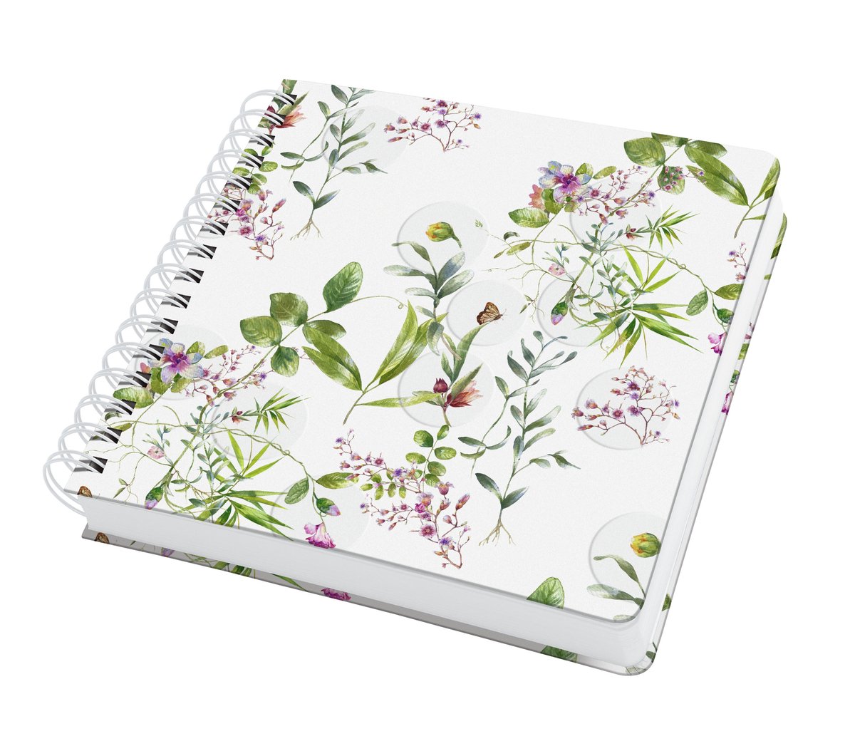 Cuaderno sigel jolie - tamaño a5 - espiral cuadrada - jardín de cuento de hadas - si-jq101