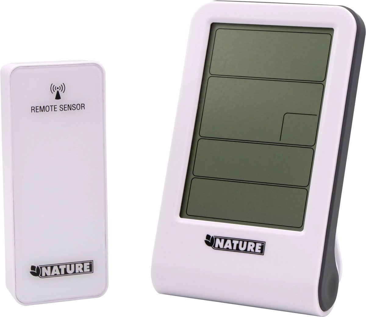 Nature Nature Weather Station digitale H14x8.5x3 cm bianco