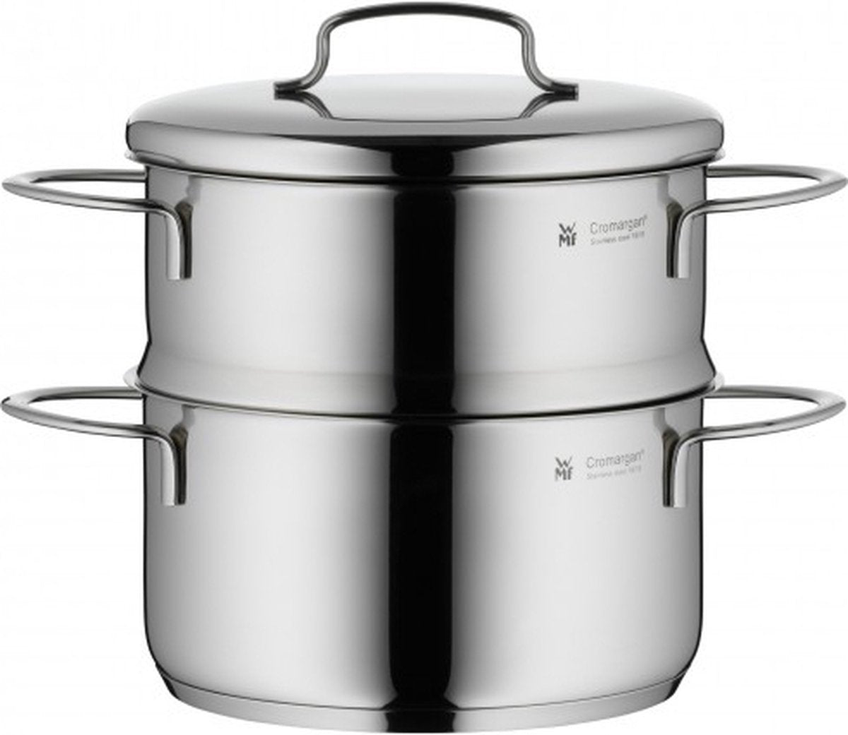 Wmf mini - groentestomer - ø16 cm - rvs - inclusief deksel - geschikt voor alle warmtebronnen
