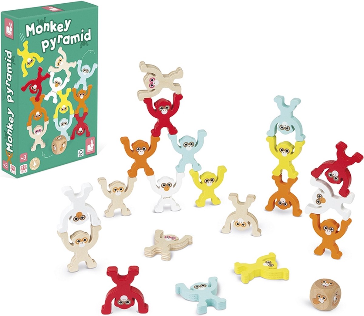Janod - juego del mono - esquema piramidal