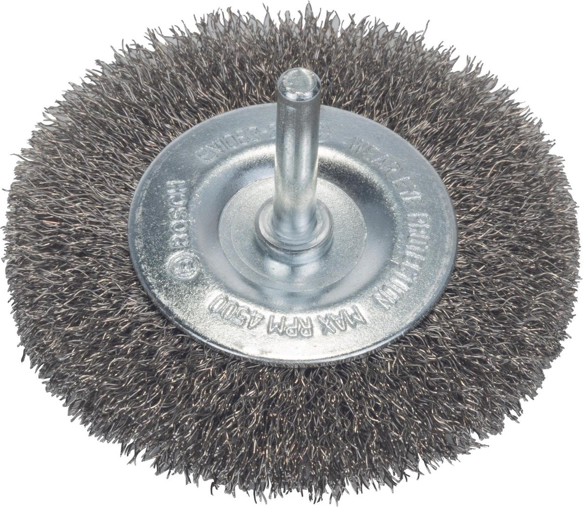 Cepillo disco Bosch 6mm 80 ondulado 0,2 acero inoxidable