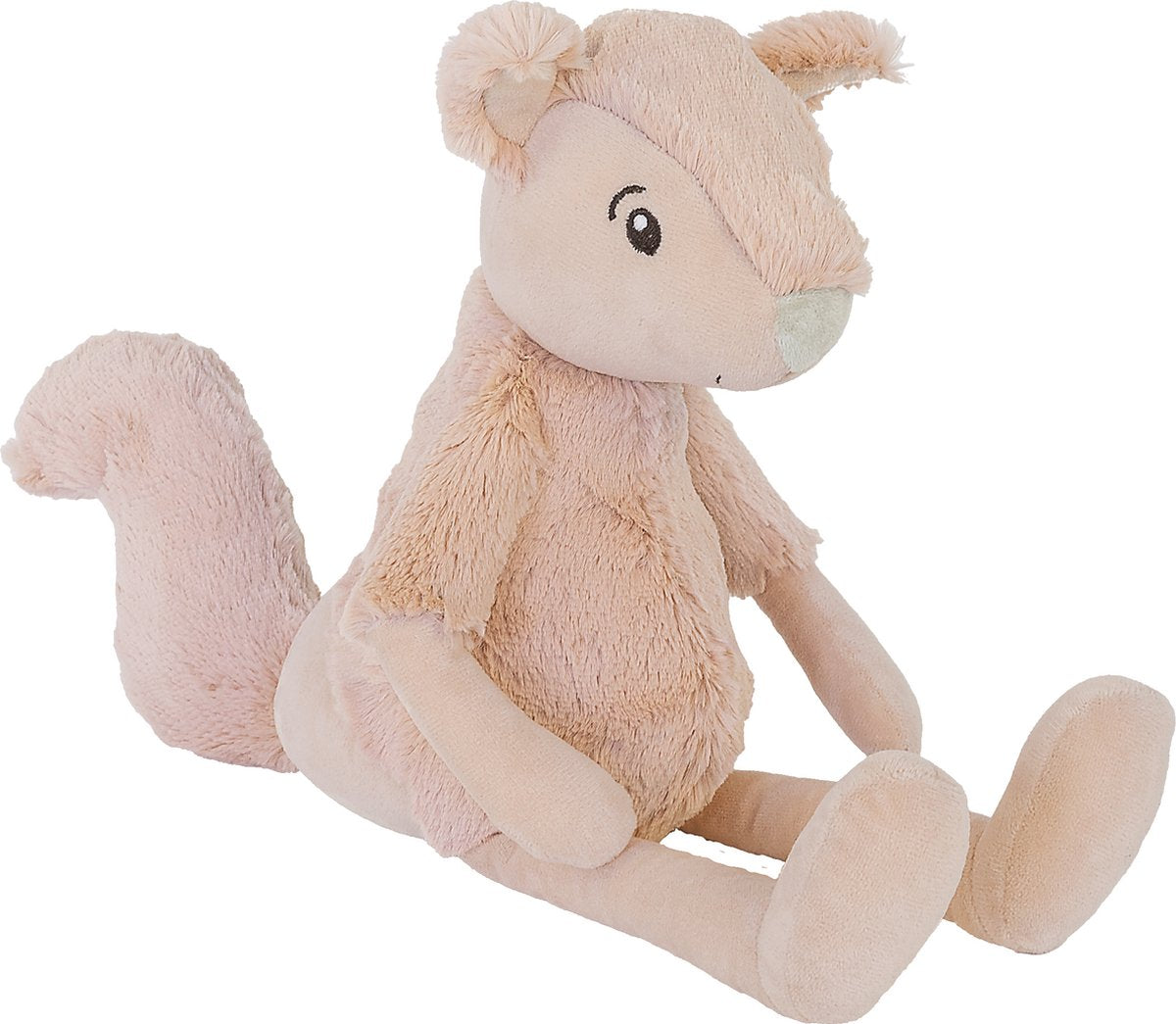 Happy horse eekhoorn sancho knuffel 38cm - roze - baby knuffel