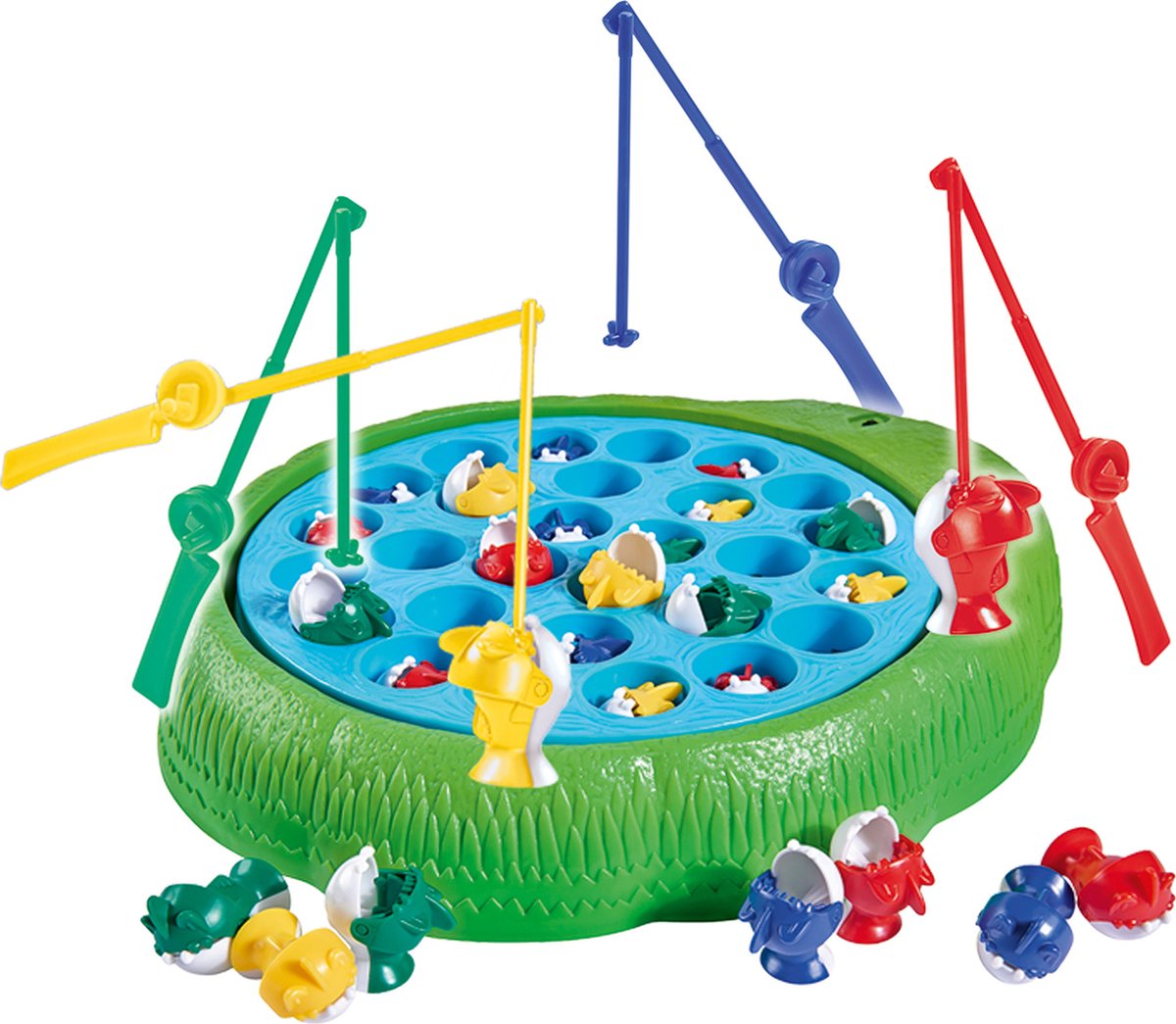 Noris - juego de pesca - juego de pesca - juego de acción - 4 jugadores - 32 x 28 cm