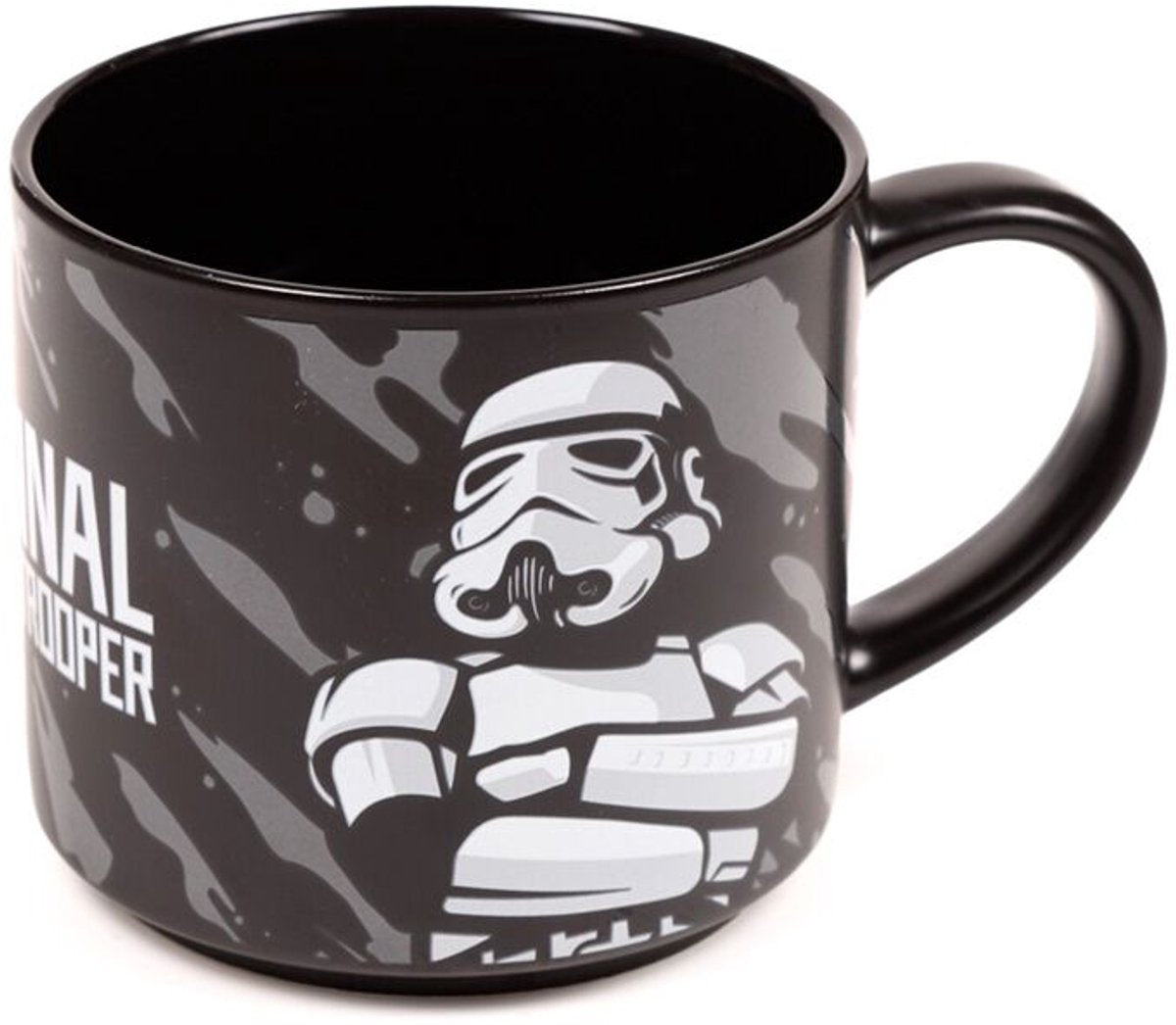La taza de porcelana grande original de Stormtrooper