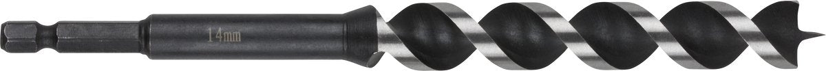 Trapano per travi di legno Wolfcraft | avvolgitore veloce | albero esagonale | ø14mm | 1 pezzo - 7135000