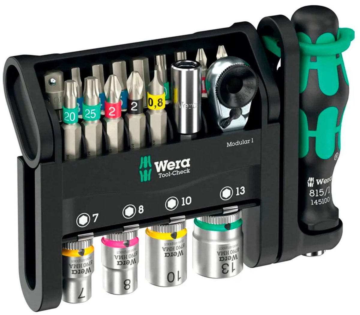 Wera tool-check modulare 1, 21 pezzi