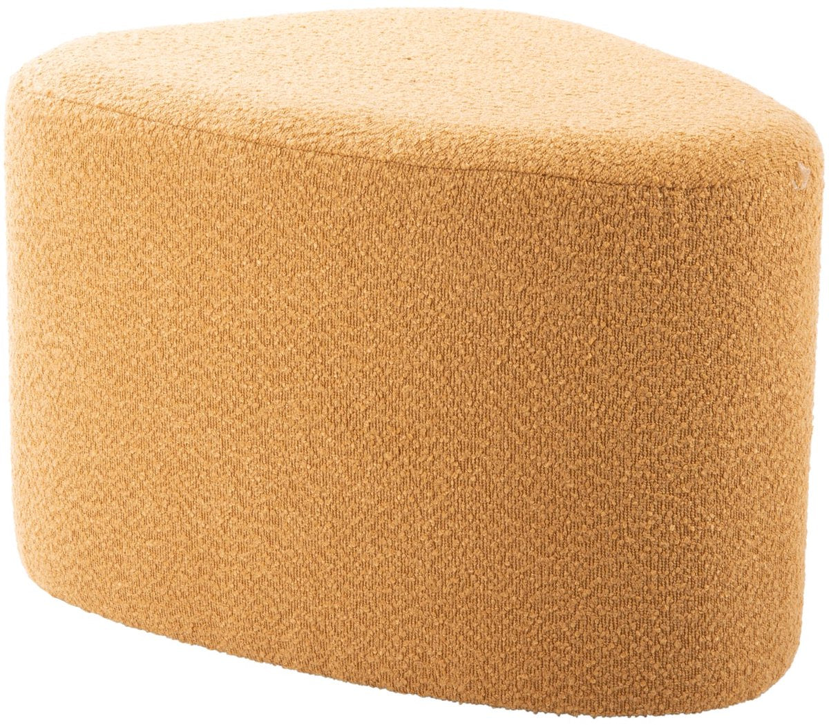 Leitmotiv poef ada organic large - geel - 60x47x38cm - scandinavisch