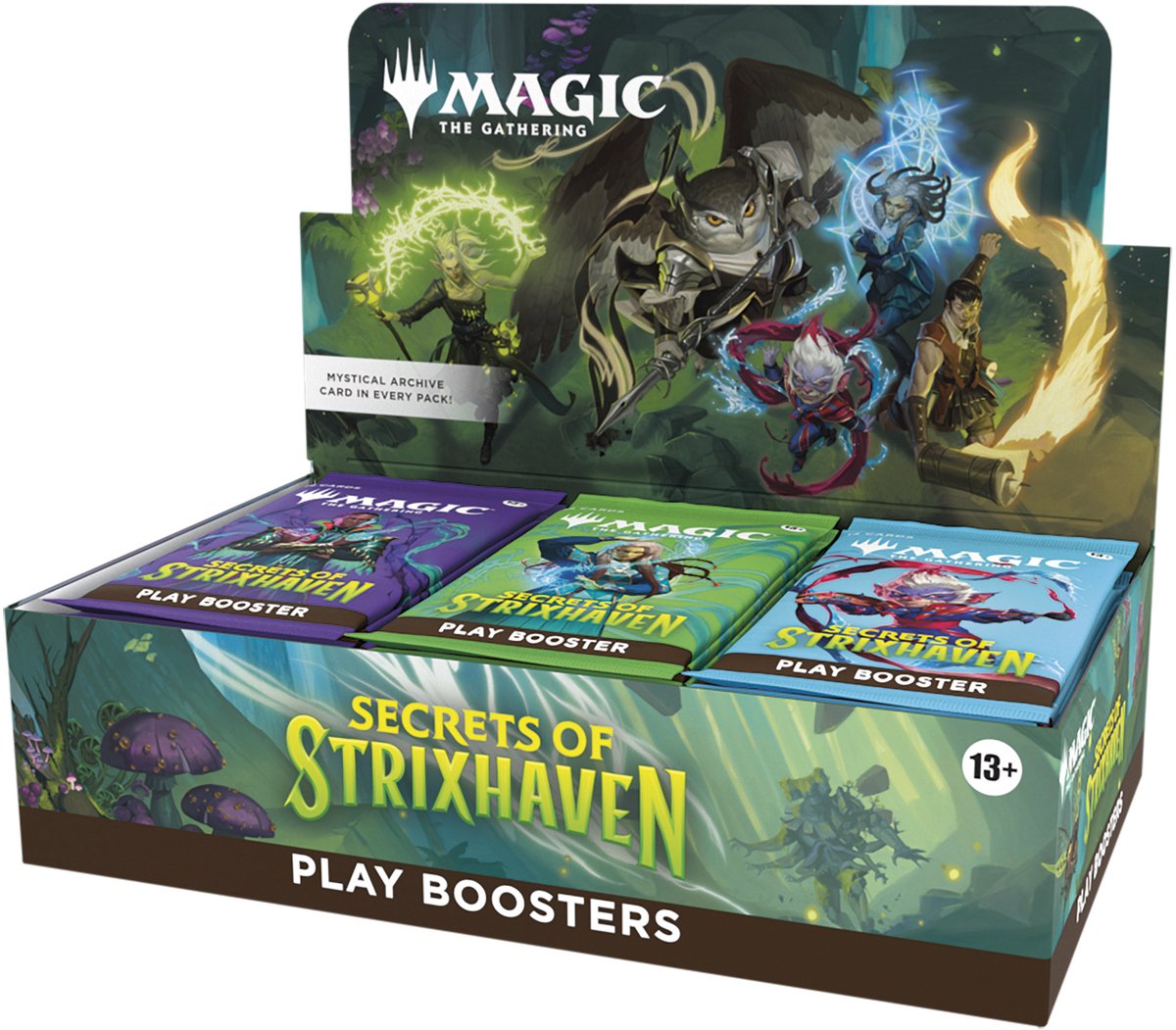 Magic the Gathering Magic: i segreti del raduno di Strixhaven: gioca alla scatola delle buste