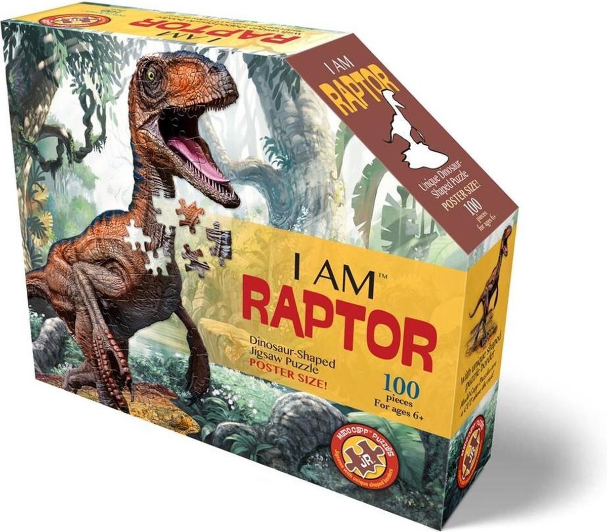 Madd Capp - Puzzle I Am Raptor 100 Pezzi