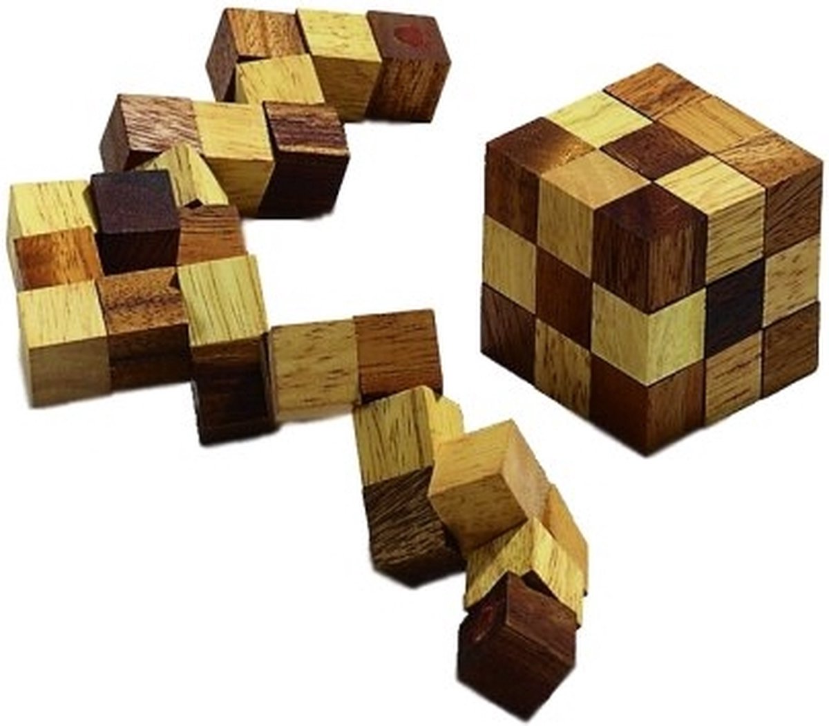 Puzzle cubo serpente Philos medio
