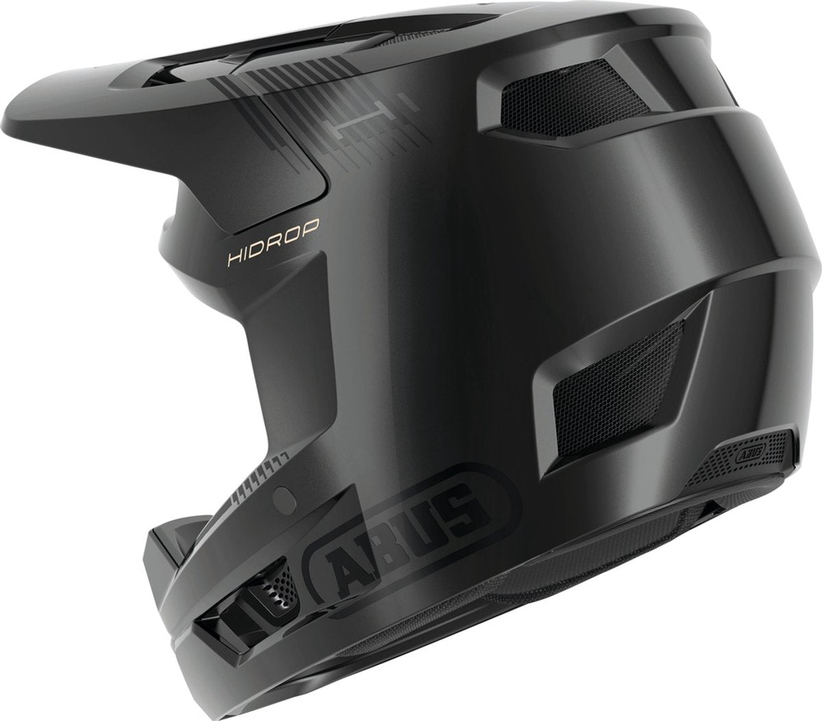Casco Abus hidrop nero lucido xl 61-62 cm