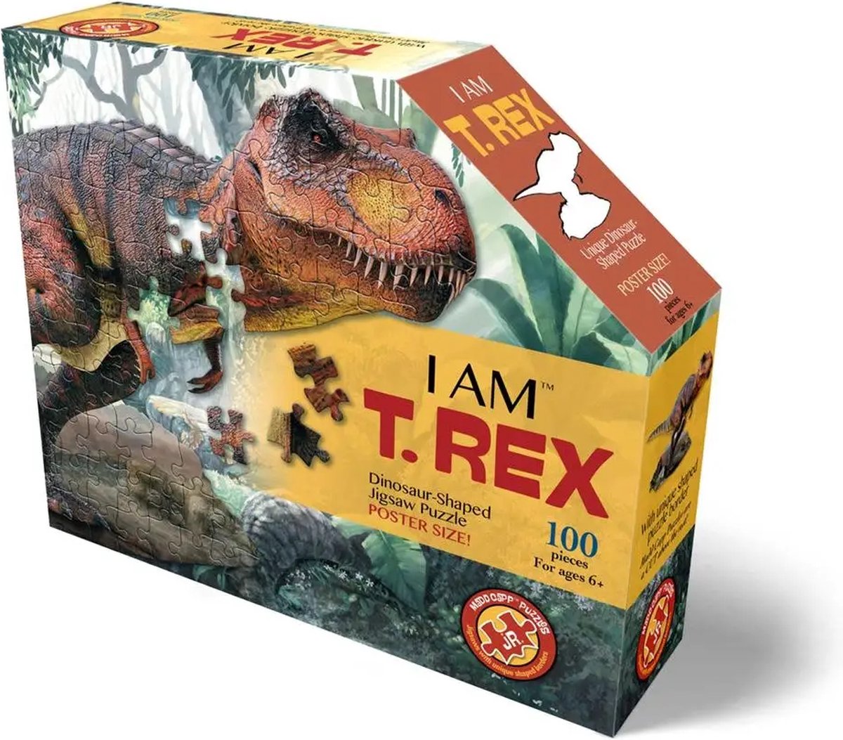 Madd capp - rompecabezas soy t-rex 100 piezas