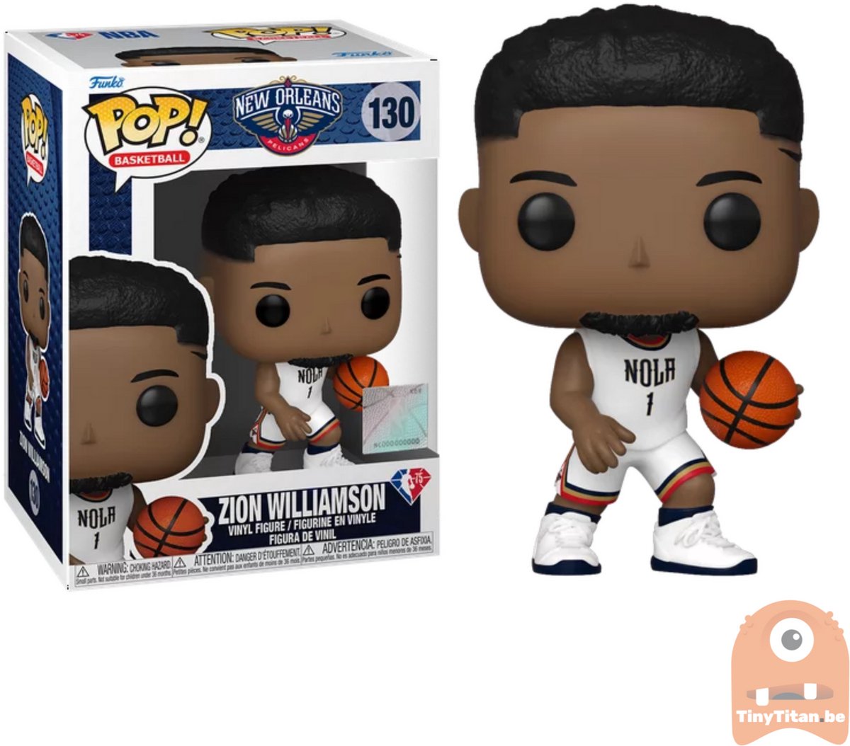 Funkopop! basket zion williamson 130 21-22 nba city edition