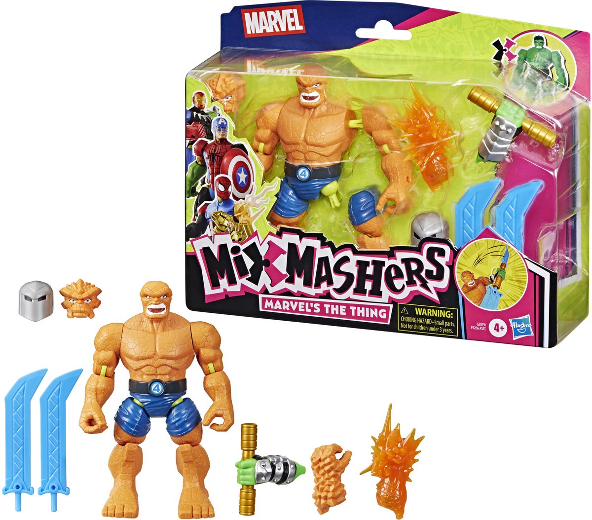 La Marvel mescola la cosa: l'action figure