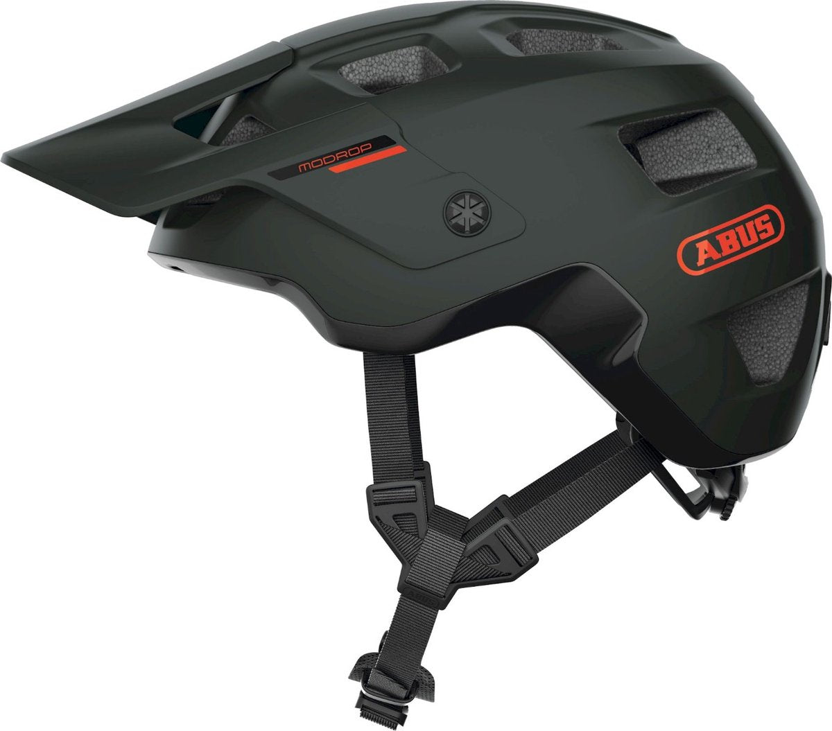 Casco mtb Abus modop - verde scuro - l