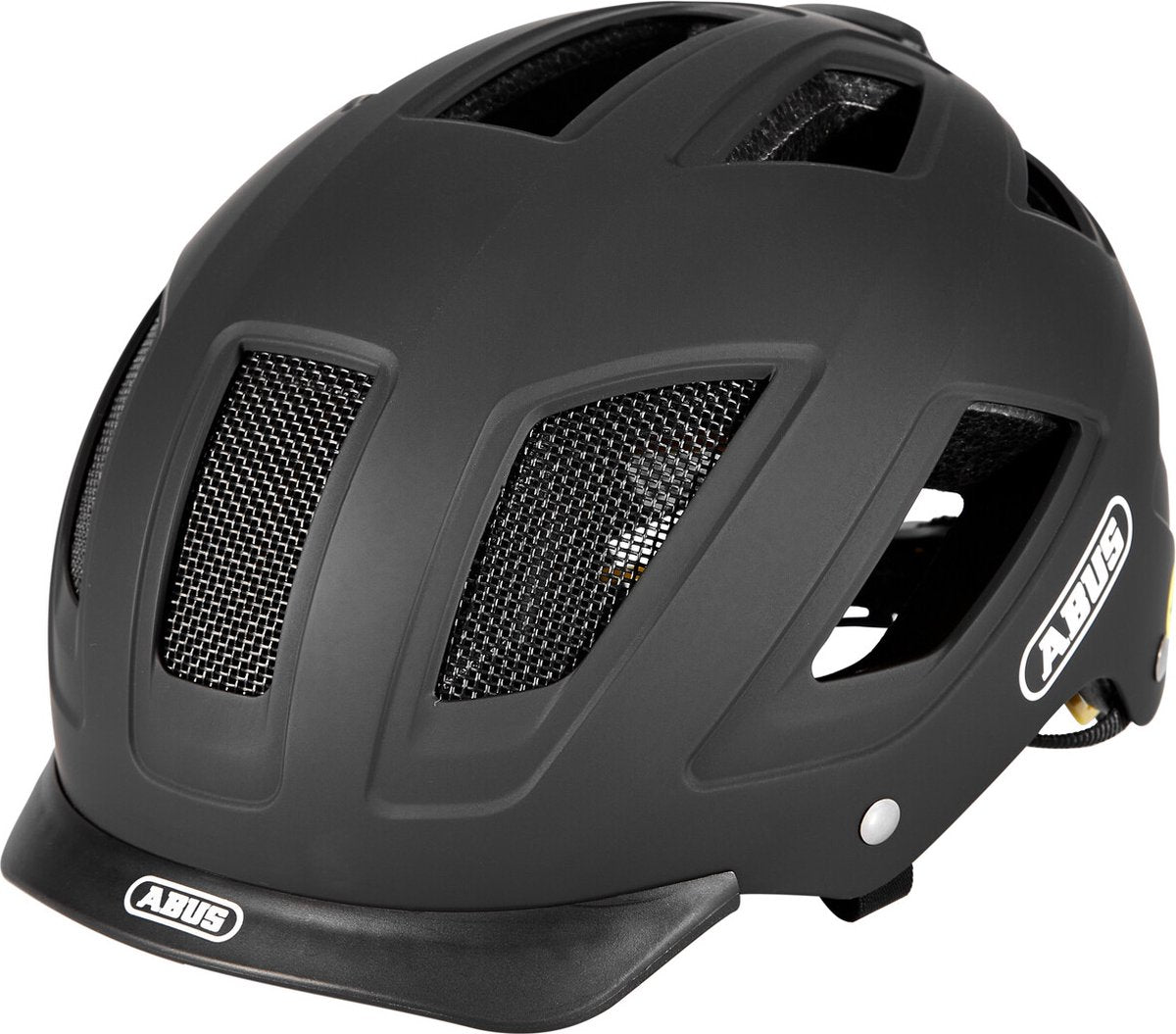 Abus fietshelm hyban 2.0 mips velvet black m - 52-58 cm - zwart - geschikt voor gebruik op elektrische fietsen - stadsfietsen - 420 g