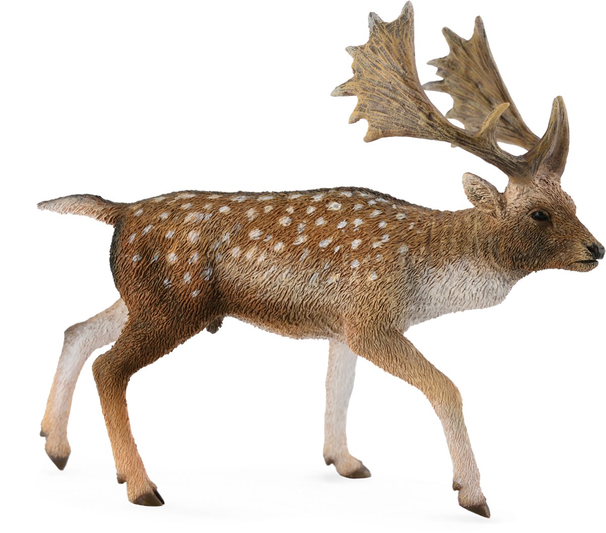 Statuetta Collecta - cervo daino - (l) - animali della foresta - dipinta a mano - miniatura