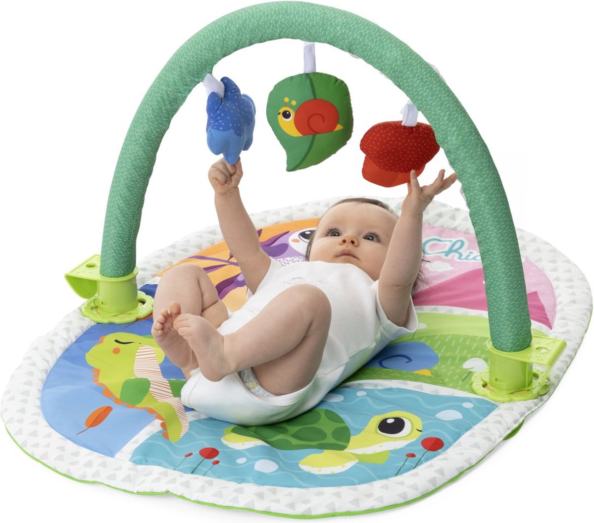 Chicco classic 00011353000000 rastrelliera e tappetino gioco per bambini in tessuto tappeto gioco per bambini multicolore