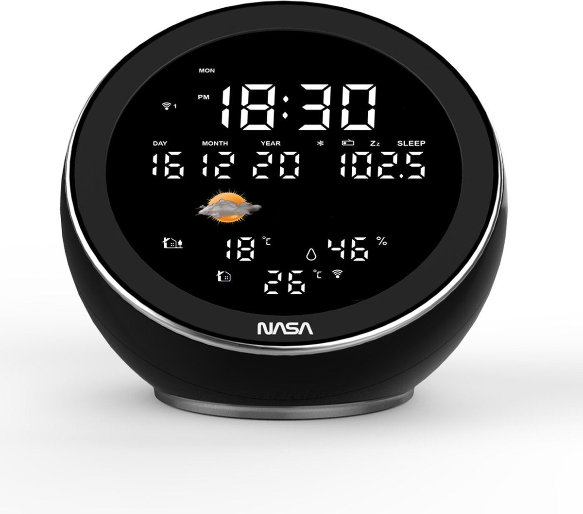 Nasa weerstation wsp1500bk kleur zwart