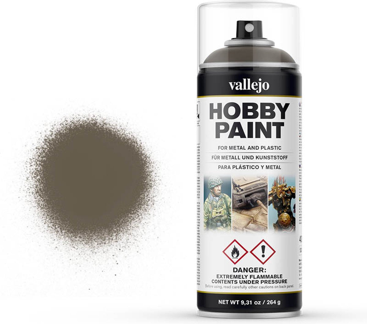 Vallejo val 28005 - primer verde oliva USA - spray vernice 400 ml