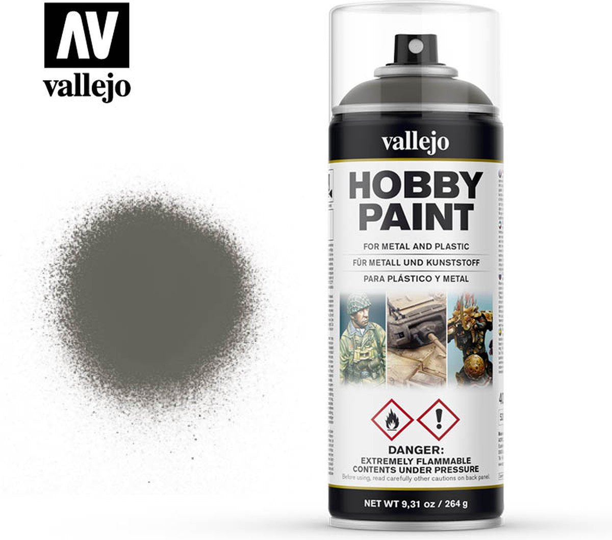 Primer grigio campo tedesco Vallejo val28006 - spray 400 ml
