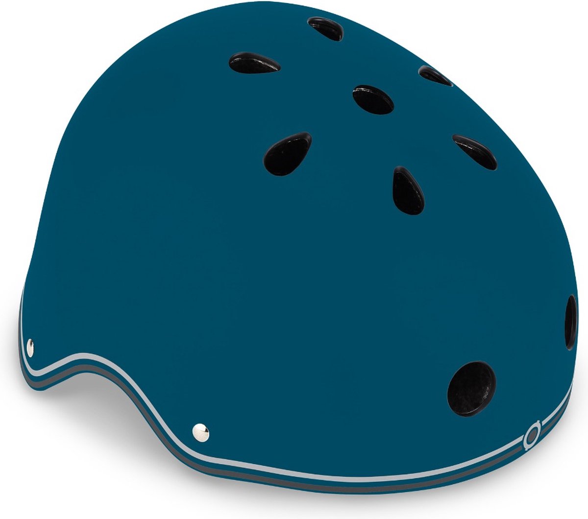 Casco globber - casco primo xs s azul petróleo - azul - iluminación LED - casco abs con espuma EPS - ajustable - xs-s 48-53cm