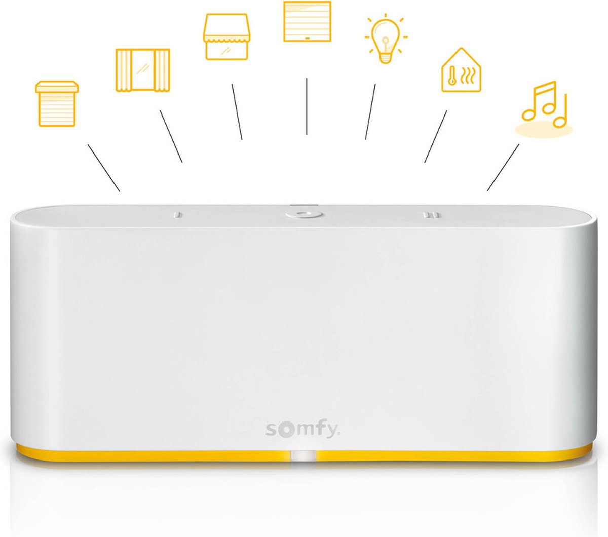Somfy tahoma switch - smart home hub - zigbee, io-home control rts - google home, alexa apple homekit - interruptor inteligente para persianas enrollables, persianas, iluminación decorativa de ventanas