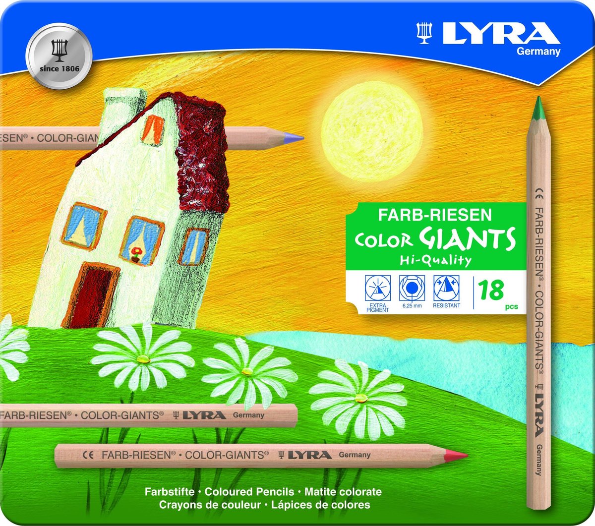 Lápices Lyra - 18 piezas