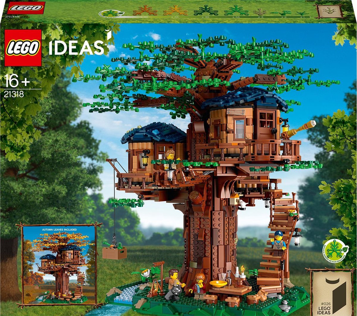 Lego Ideas Casa sull'albero Casa sull'albero - Collezione botanica - 21318