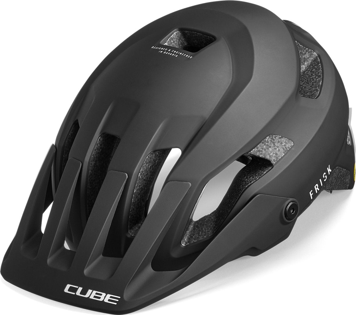 Casco de bicicleta Cube frisk - casco de trail - mips - 11 orificios de ventilación - ajustable - eps in-mould - 52-57 cm - m - negro