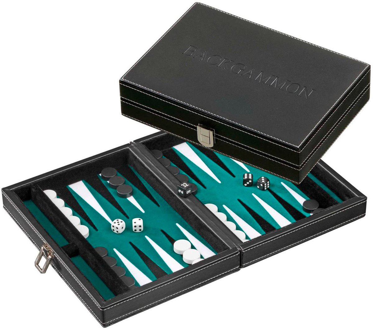 Testini da backgammon Philos piccoli verdi