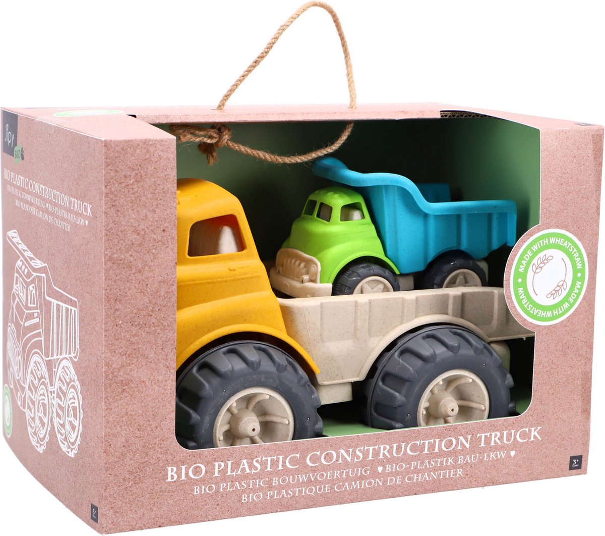 Jip de vehículo de construcción Jipy Bioplastic