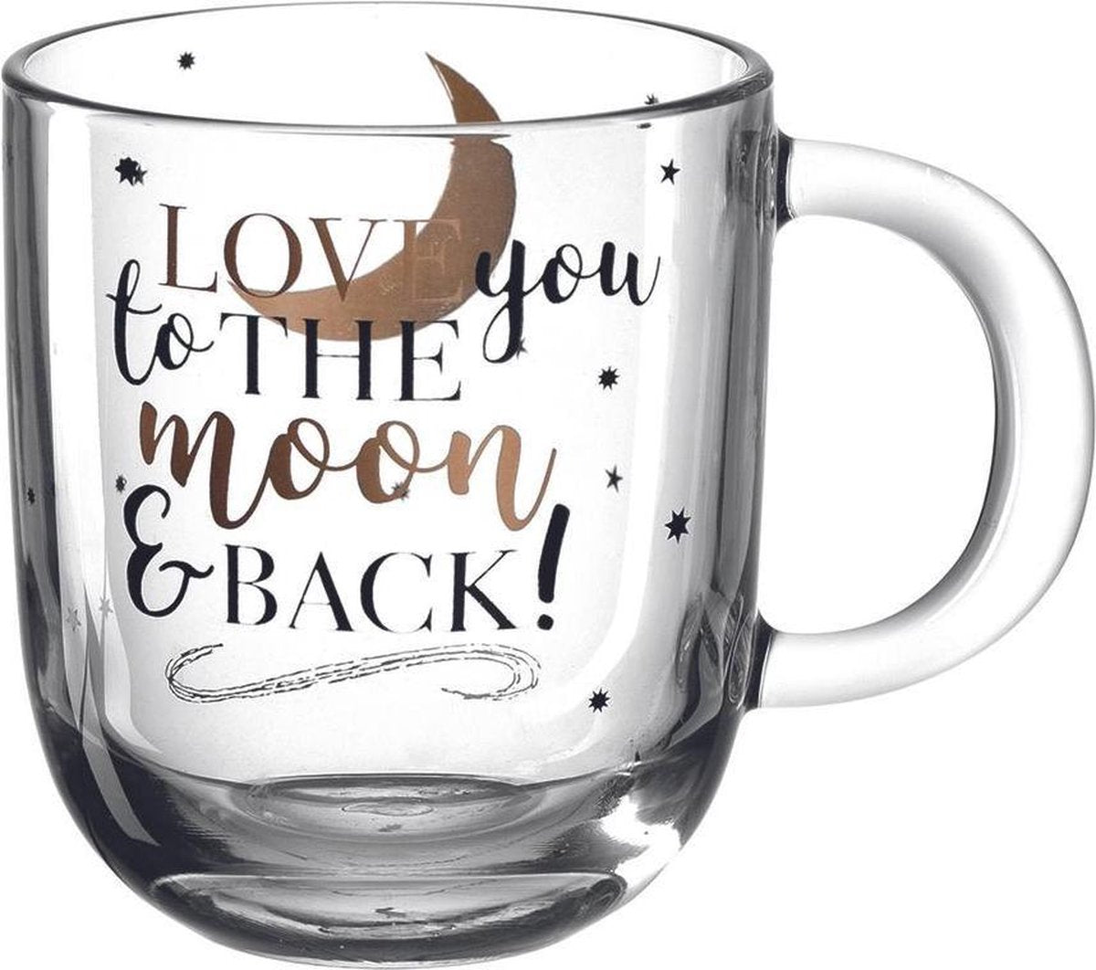 Leonardo emozione bicchiere 400 ml - ti amo…