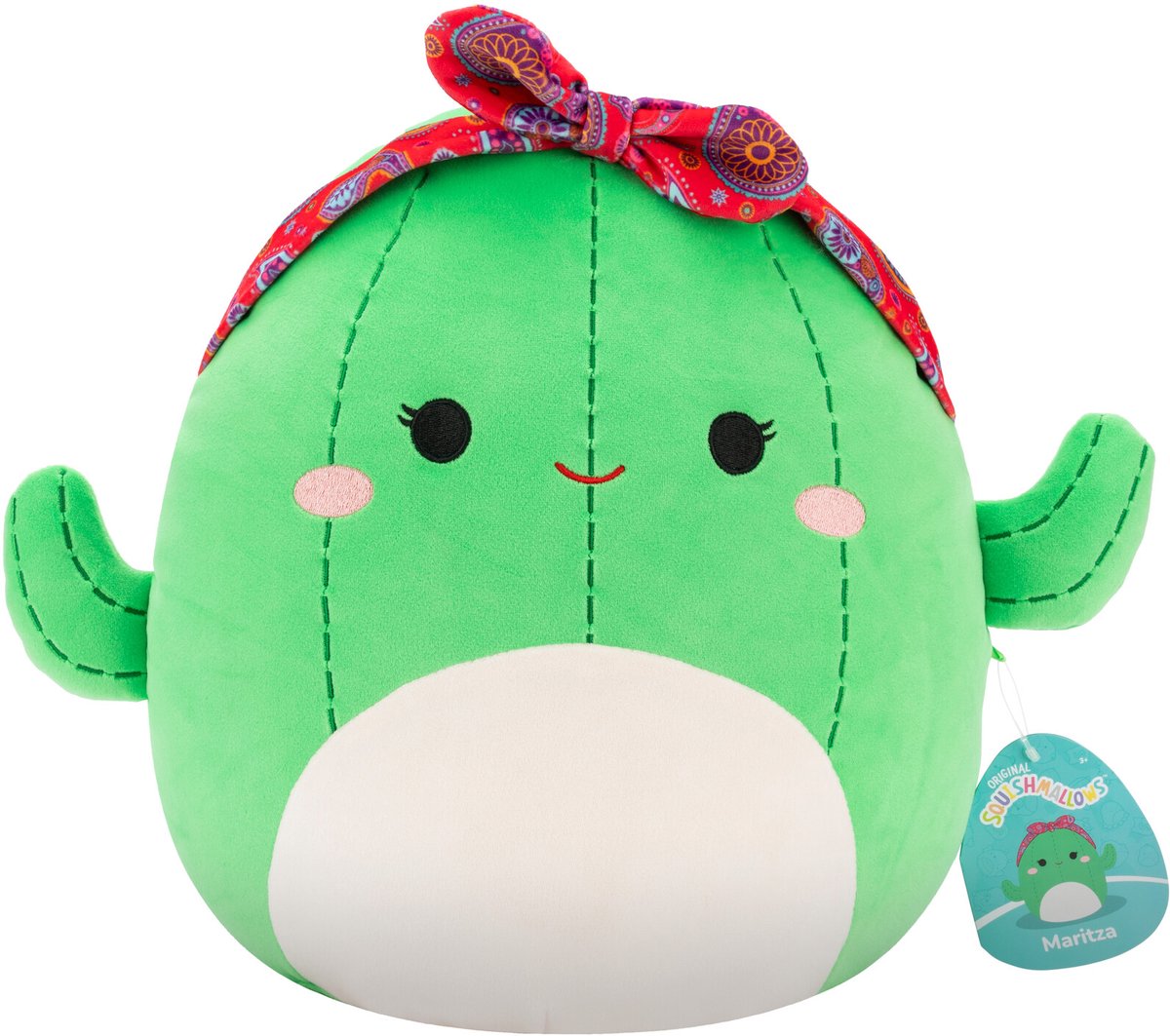Peluche Squishmallows - cactus maritza verde, 30cm