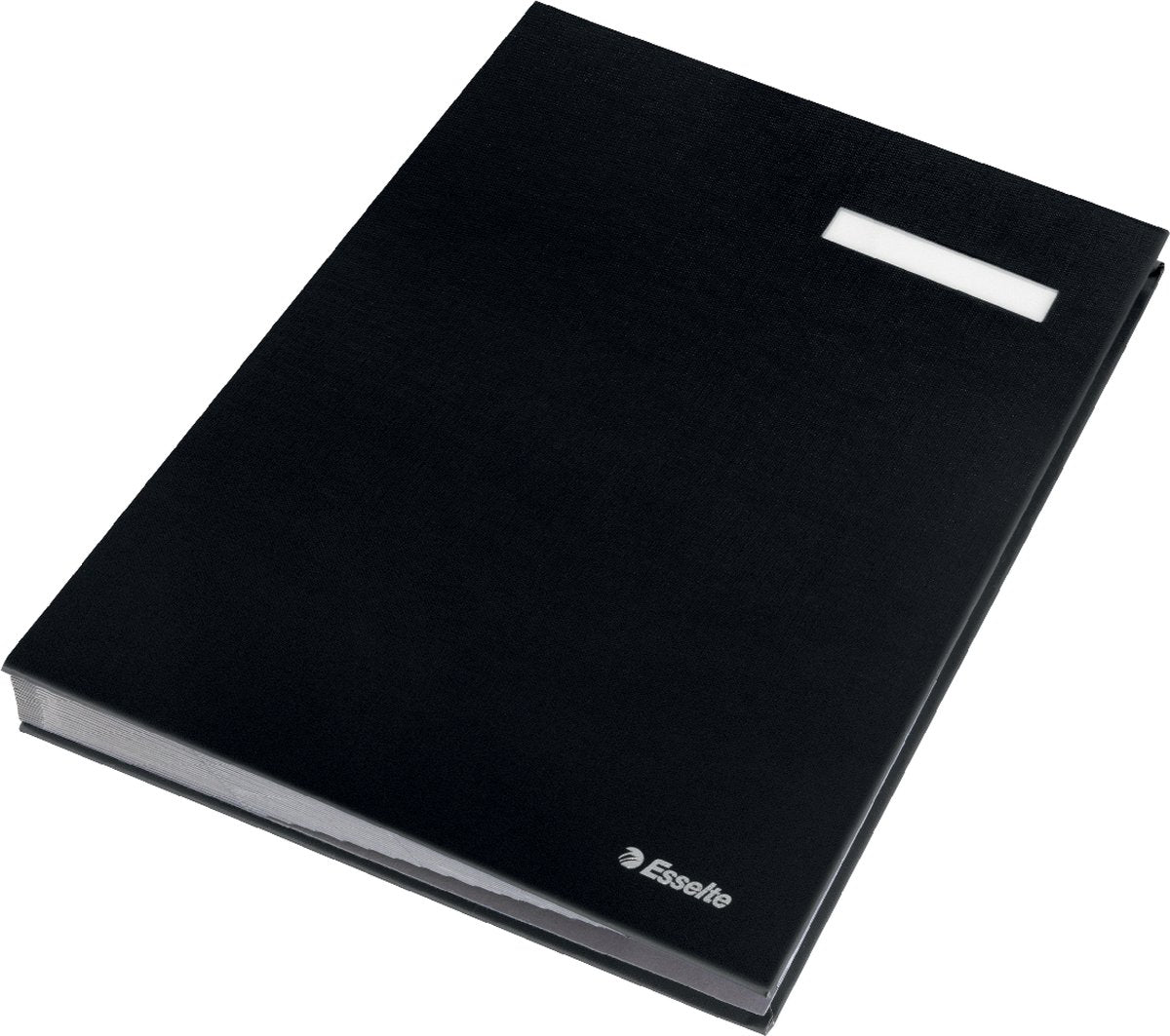 Papel de cartón Esselte - con 20 divisores - negro