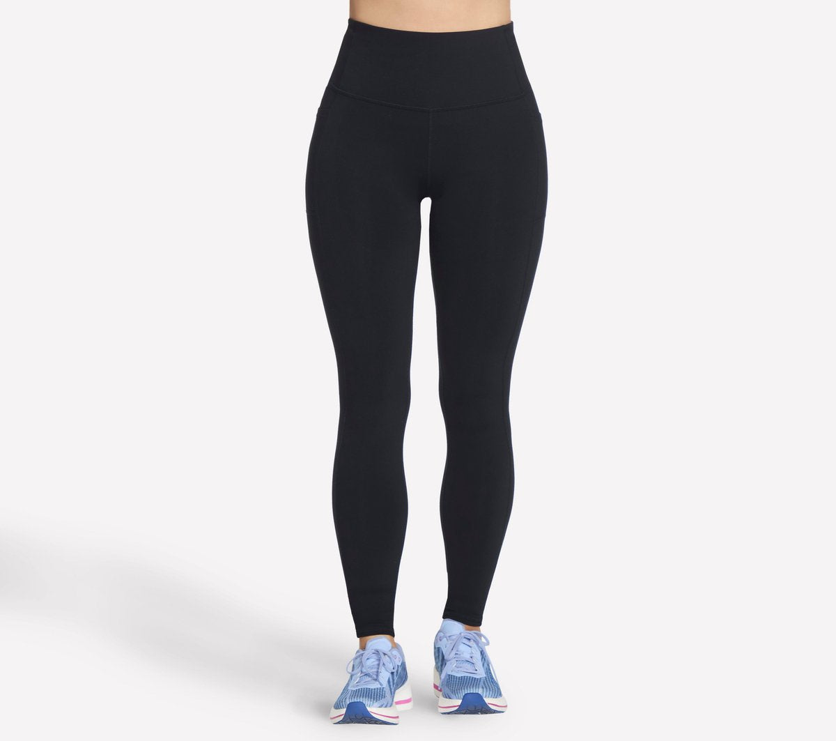 Skechers gowalk hw legging ii dames legging - zwart