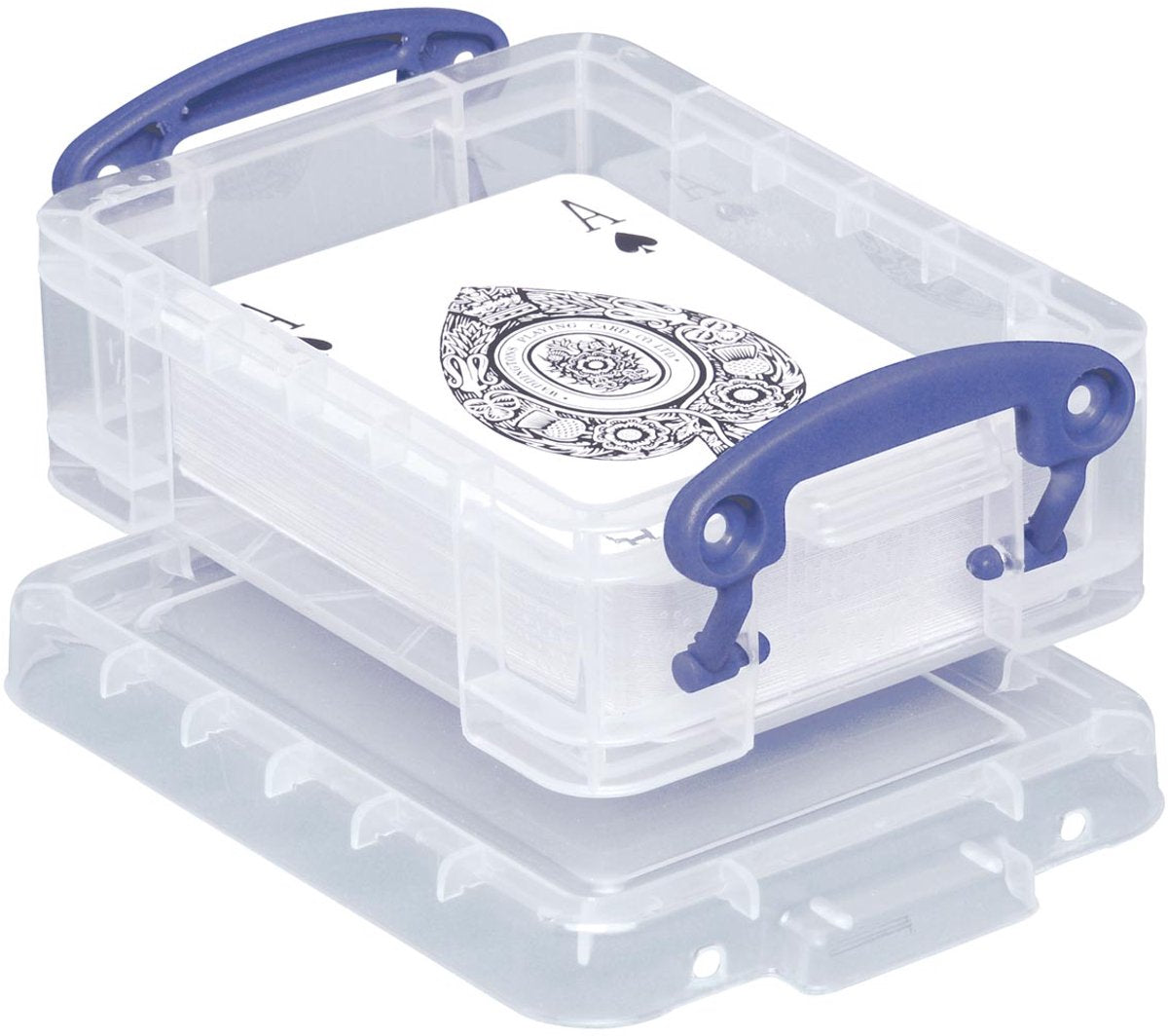 Caja realmente útil tarjetero 0 | 2 litros | transparente