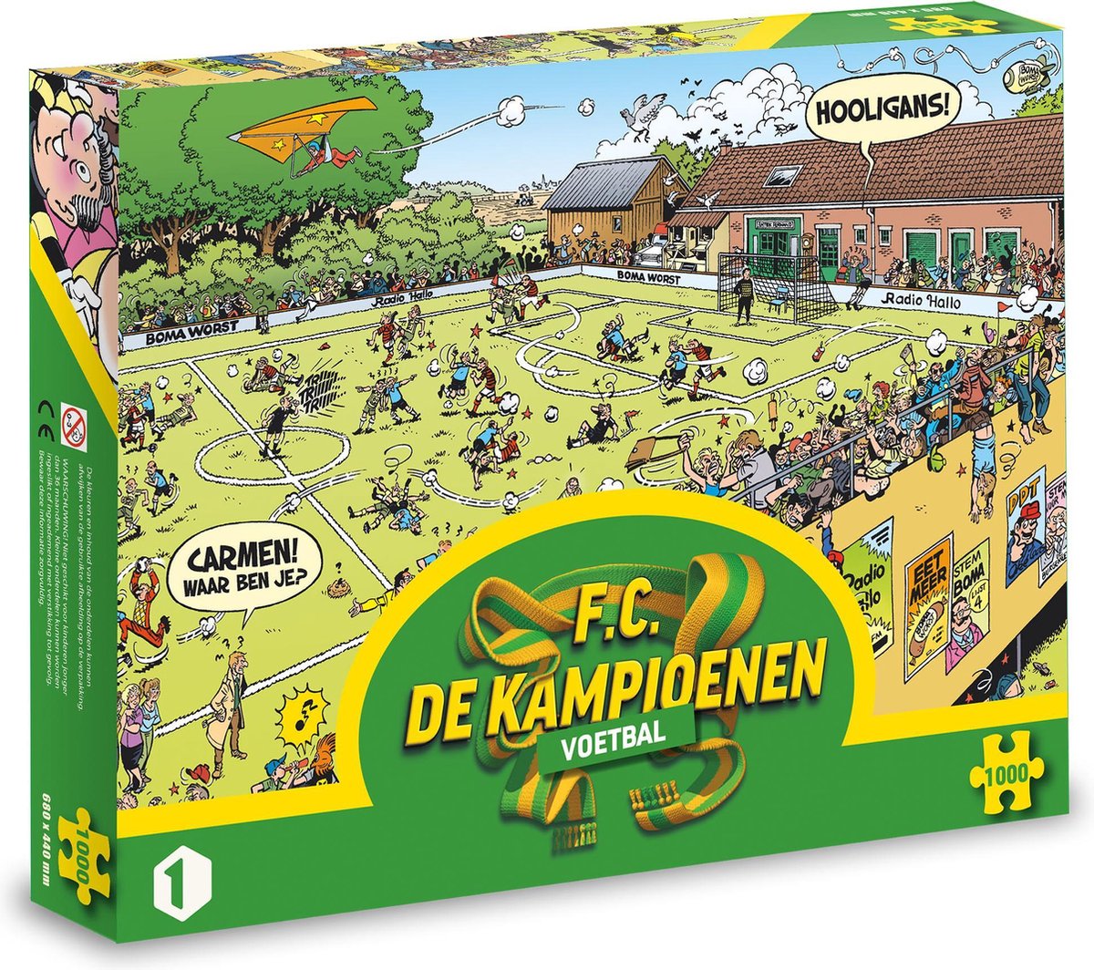 Fc de kampioenen f.c. de kampioenen –voetbal puzzel