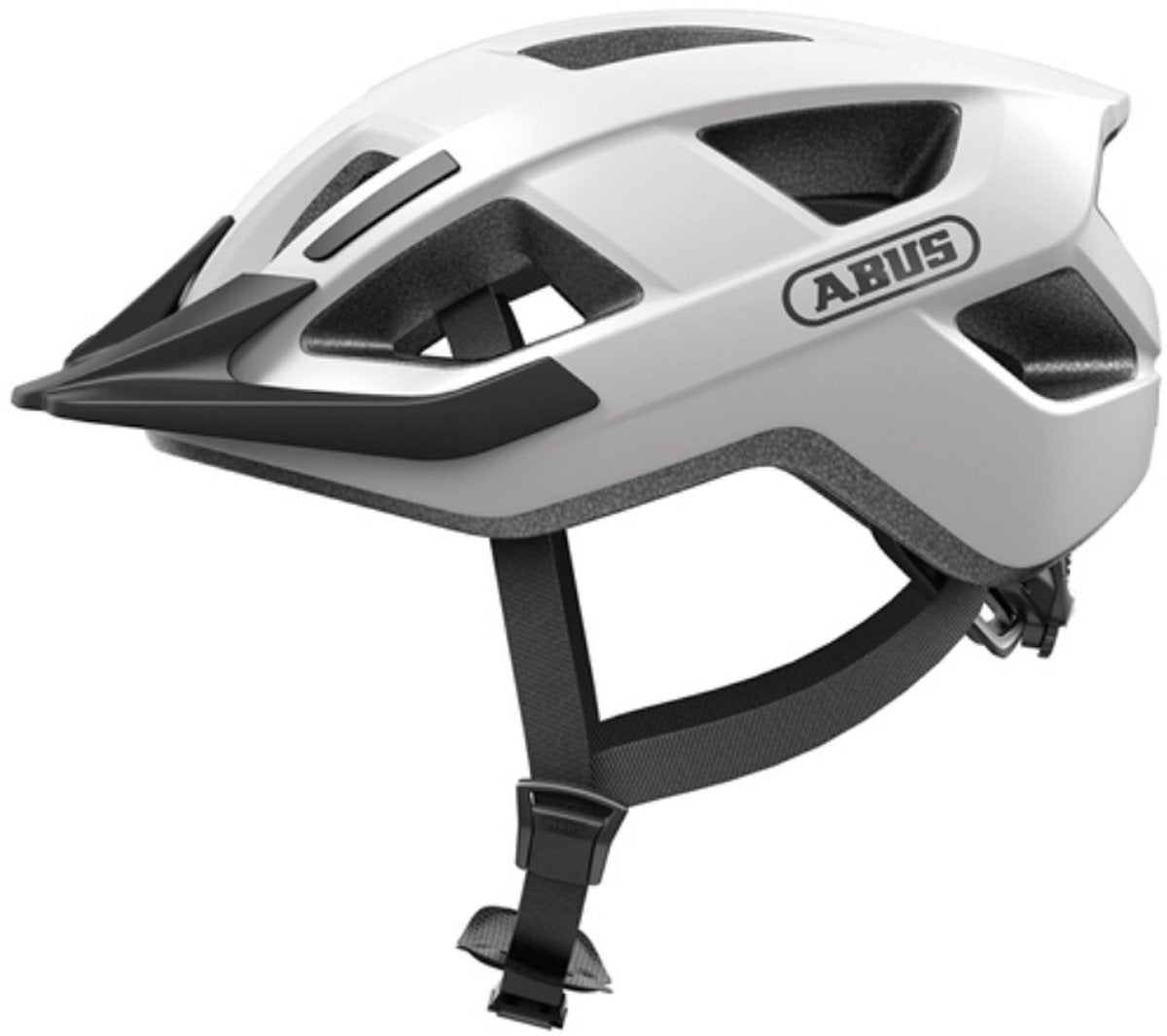 ABUS HELM ADURO 3.0 LED POLAR WHITE S 51-55CM