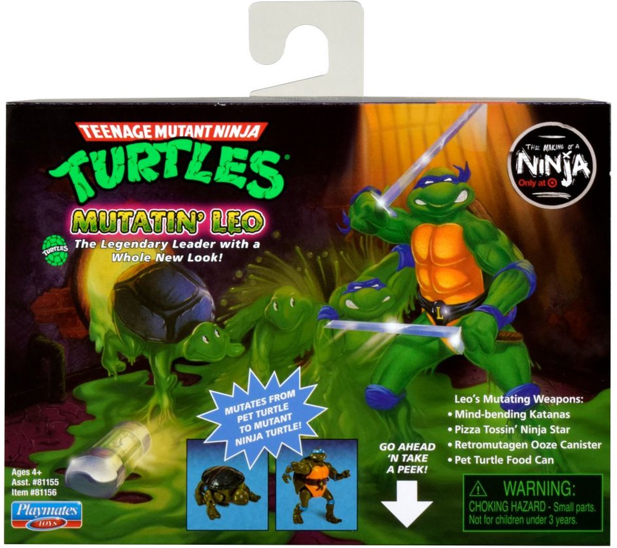 Boti tmnt classic mutatin' figures ass..