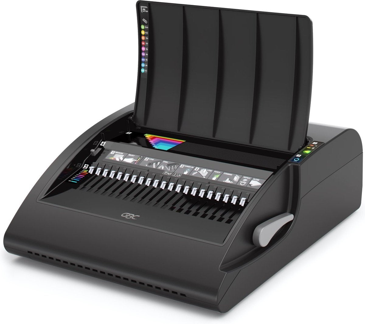 Gbc - combbind c210e - a3 horizontal - a4 - negro