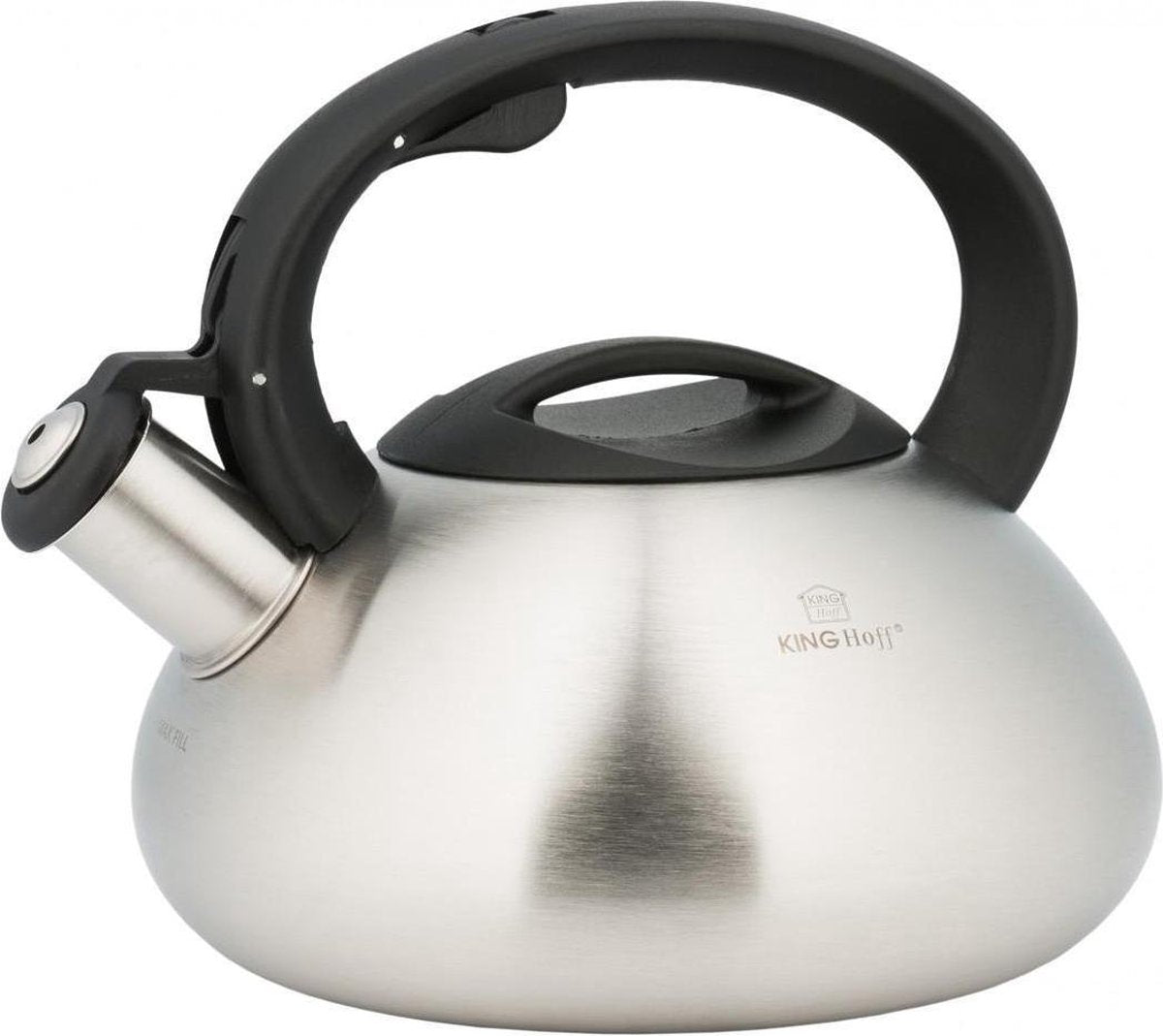 Bollitore a fischio Kinghoff 3260 - 2,2 l - acciaio inossidabile - tutte le fonti di calore