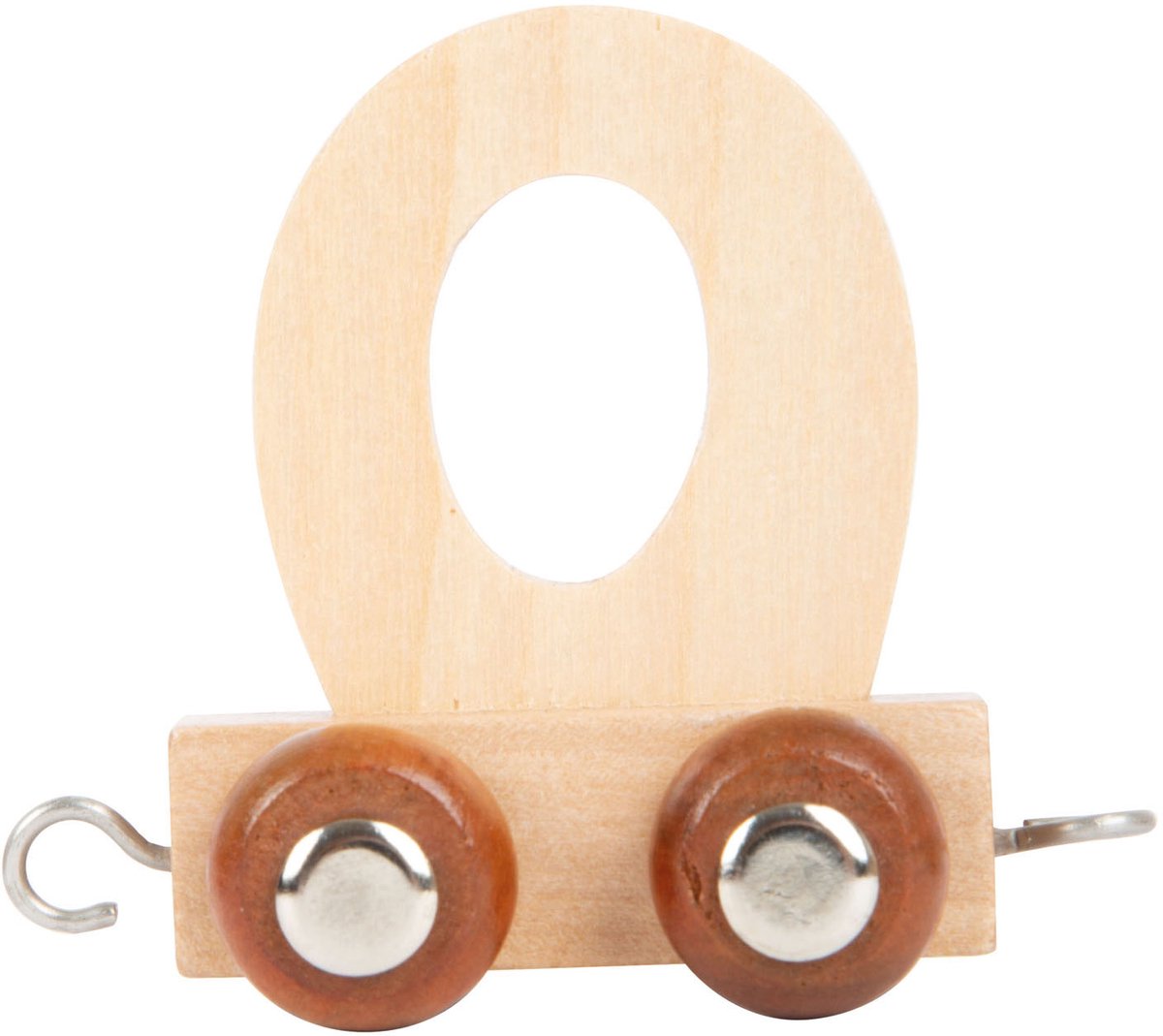 Piccole piede - Font di legno - O - 12 pezzi