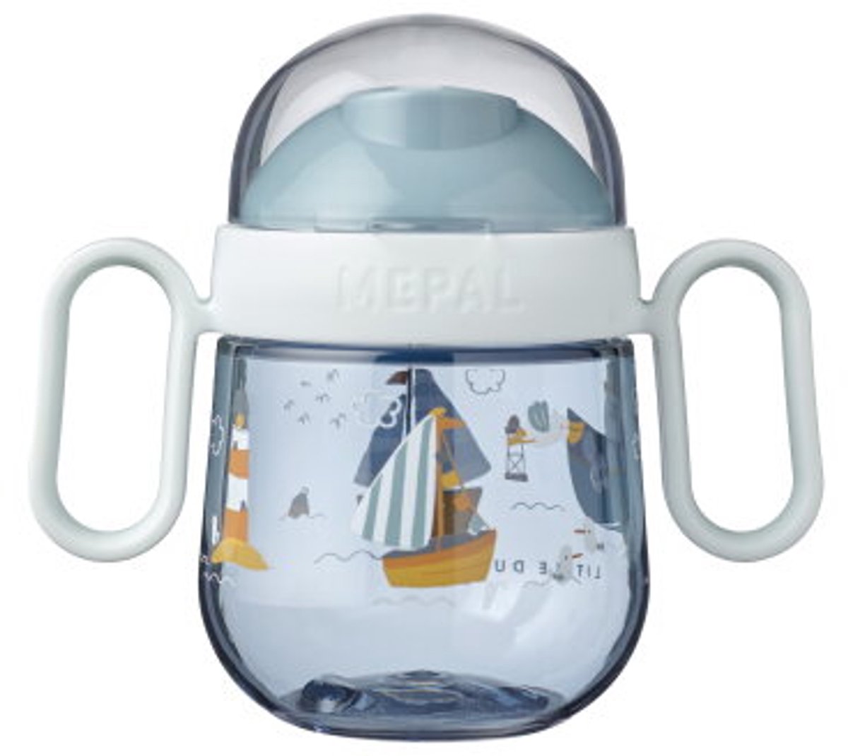 Mepal mio non-spill cup 2.0 little dutch - 200 ml - easy to hold - children's tableware - sailors bay