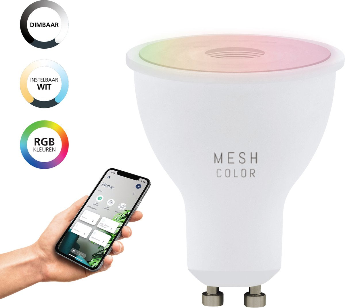 Lampada LED Eglo gu10 connect.z - 345lm - rgbw - dimmerabile
