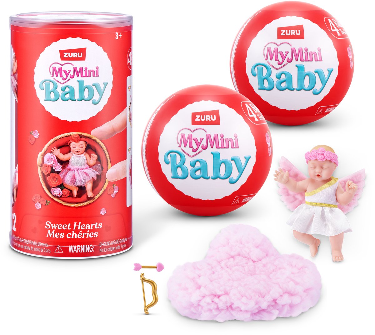 Mini zuru my baby sweet hearts series 1 - 2 pack