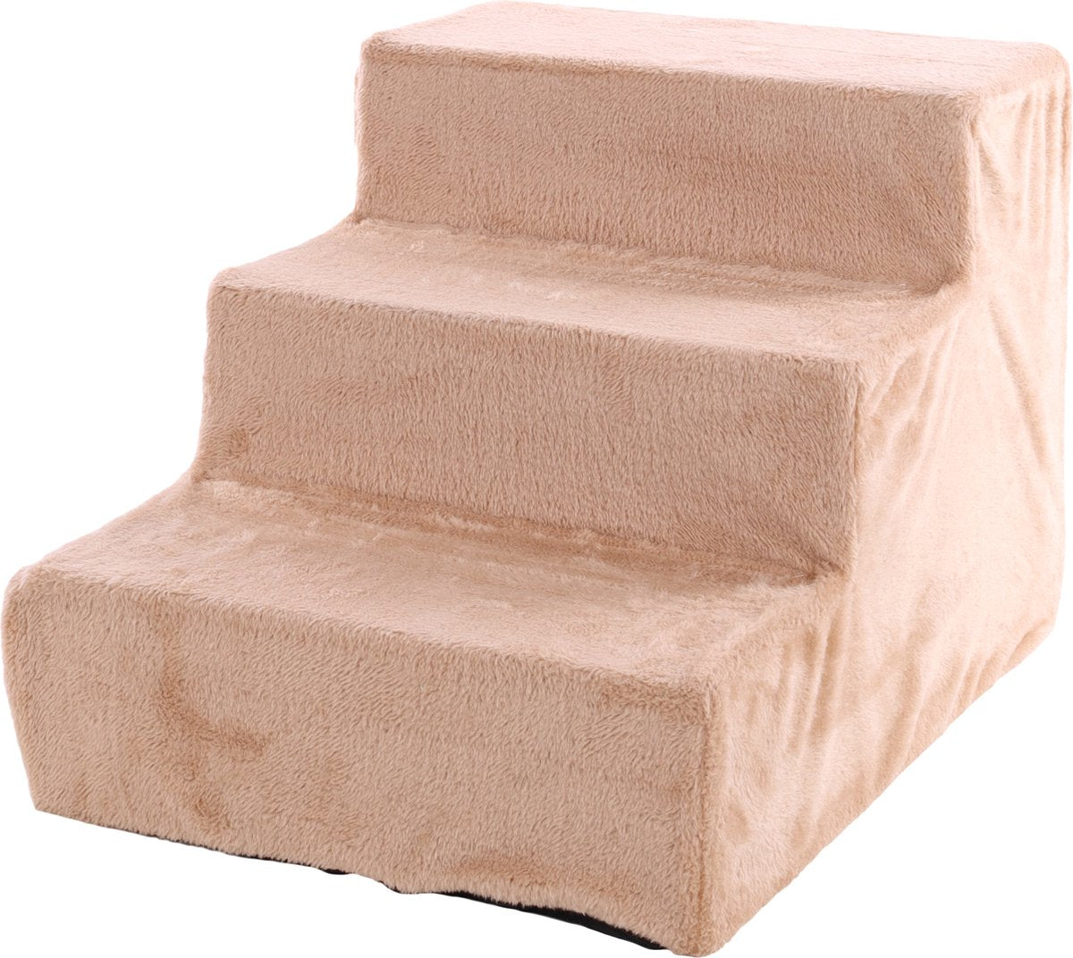 Scale Flamingo per cani easy step beige – 45 cm l x 60 cm l x 40 cm h, design efficiente e bello, resistente e durevole, cerniera rimovibile e lavabile a 30°C
